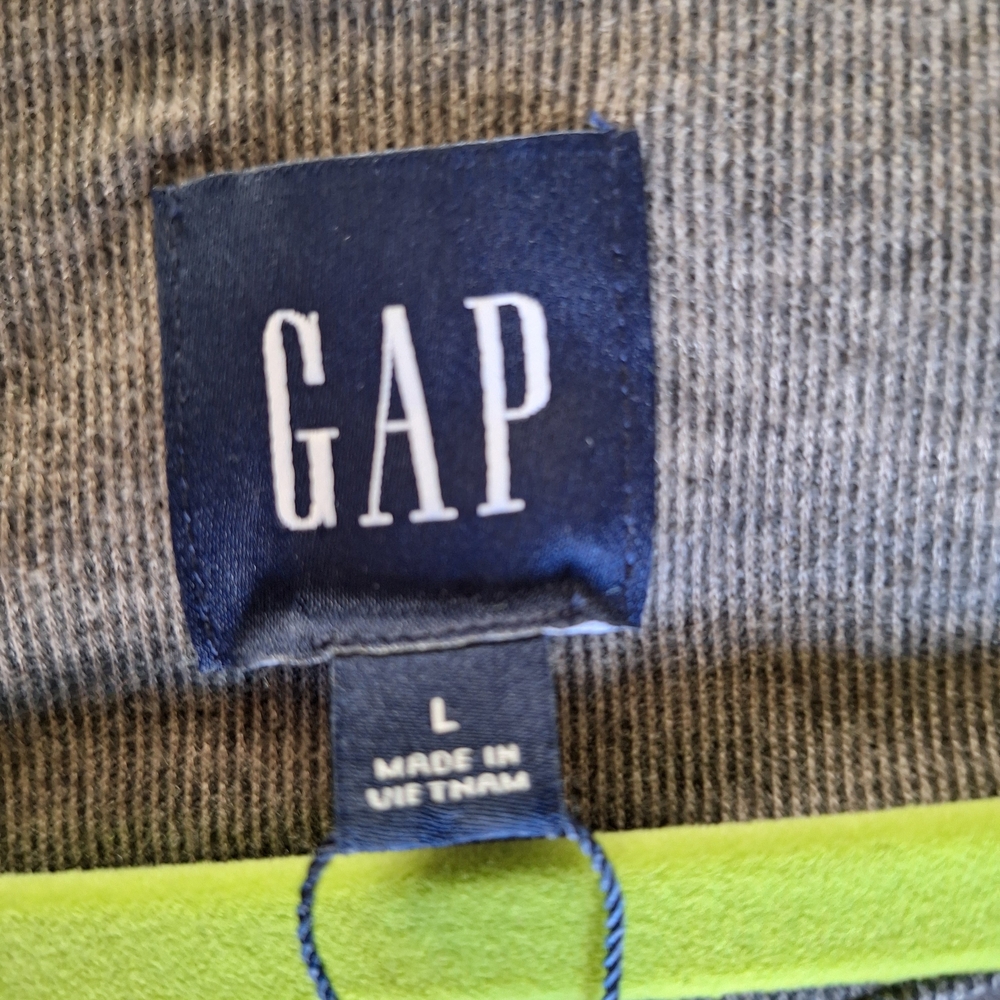 GAP Men's Gray Long Sleeve Shirt - Picture 6 of 8